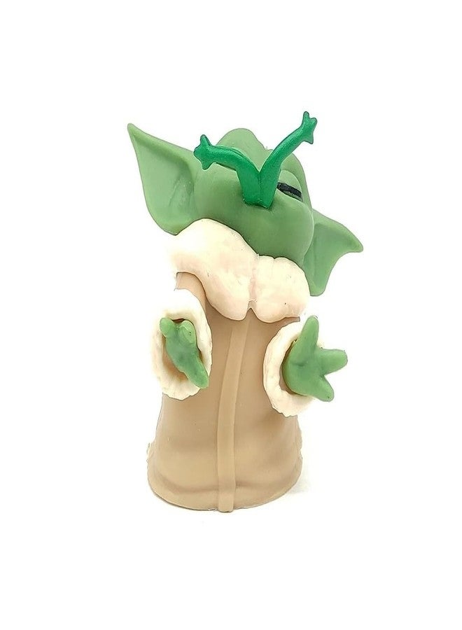 Trunkin | Baby Yoda Doll Gift Toys 2-2.4 inch Mandalorian Yoda Baby Action Toys Set | Star Wars Yoda Figures Figurines Model E - Image 1